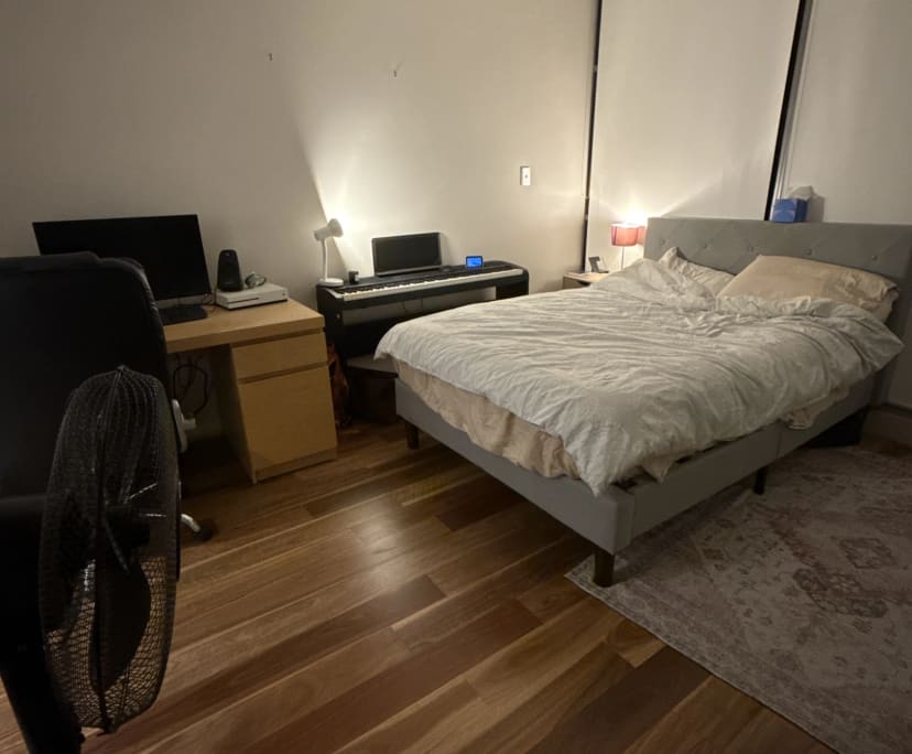 Unfurnished room with ensuite in a flatshare