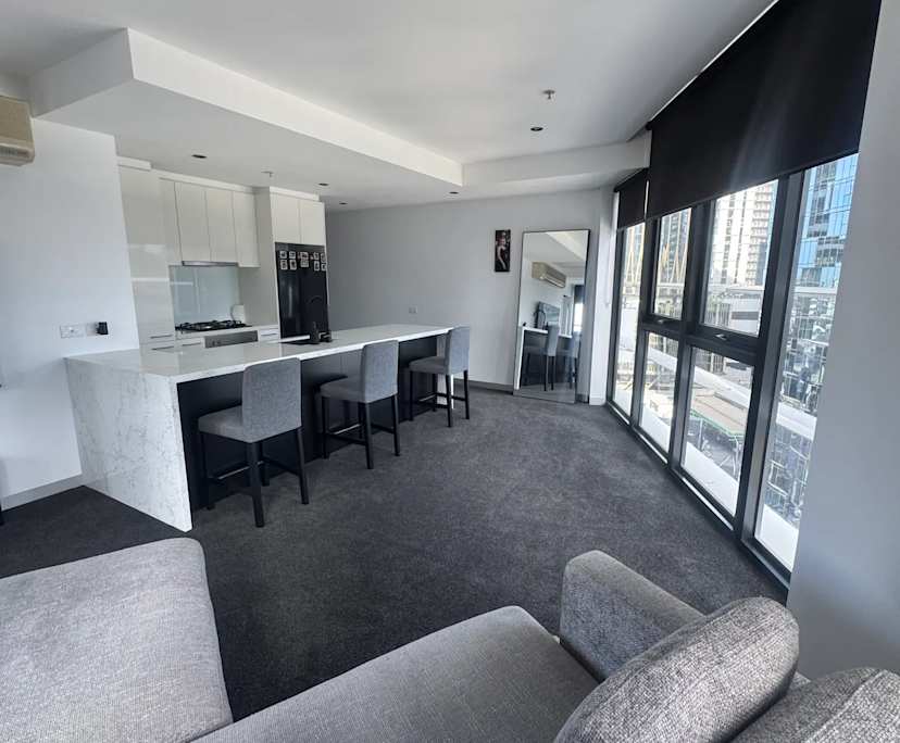 Furnished room with own bathroom