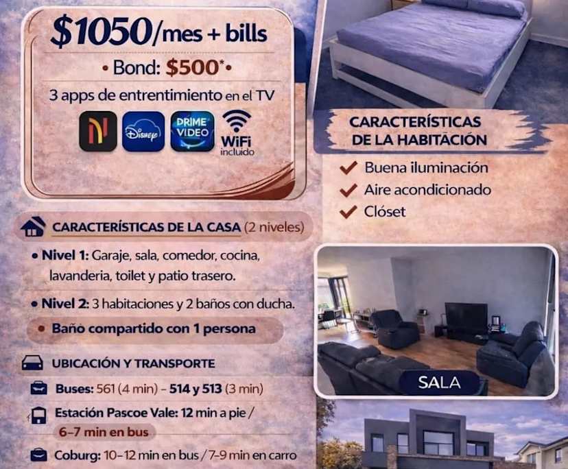 Room in a share house