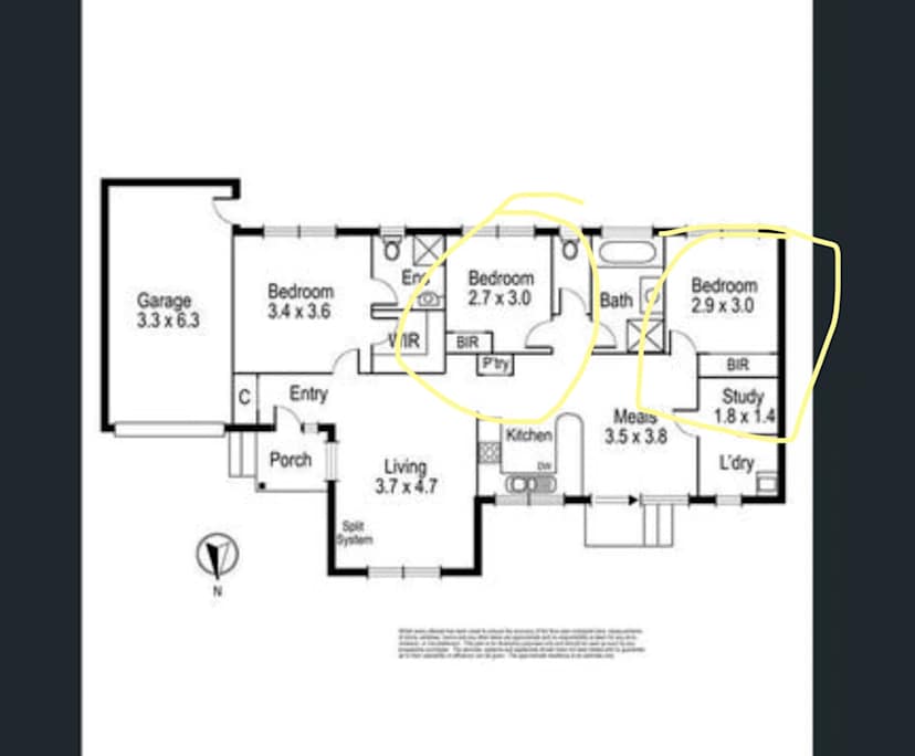 Room with own bathroom