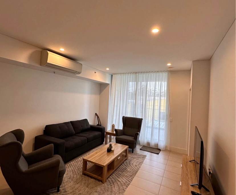 Furnished room with own bathroom