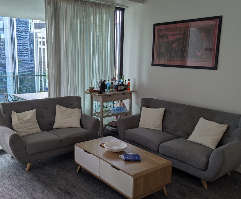 Furnished room with own bathroom