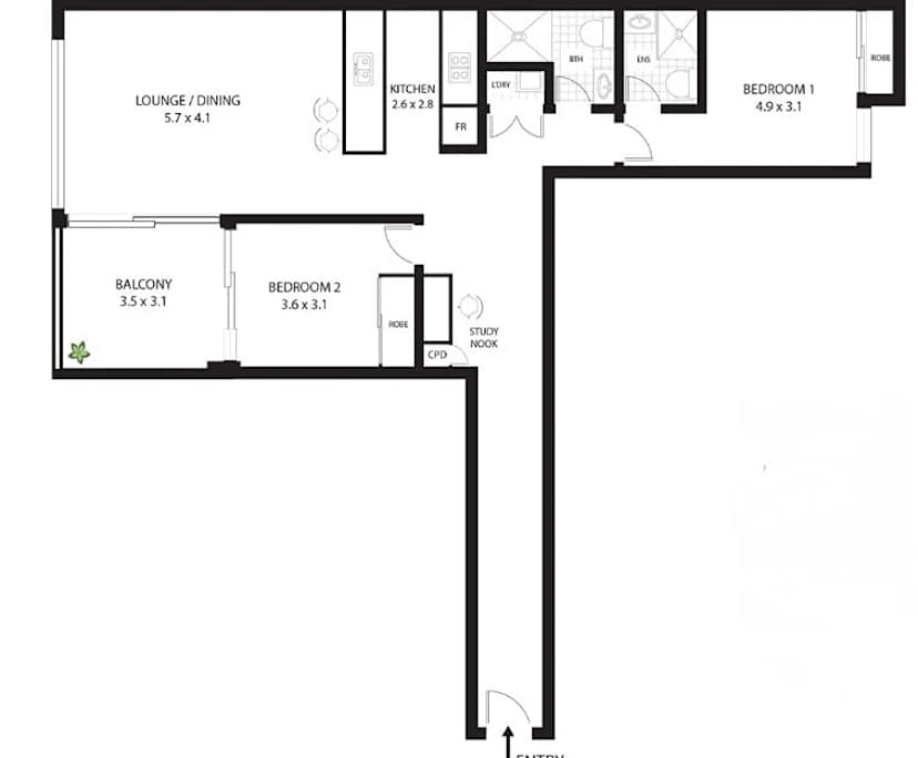 $400, Flatshare, 2 bathrooms, Meadowbank NSW 2114