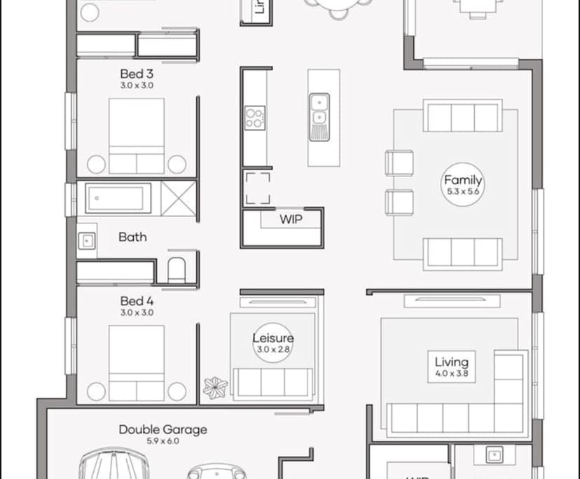 Room with own bathroom