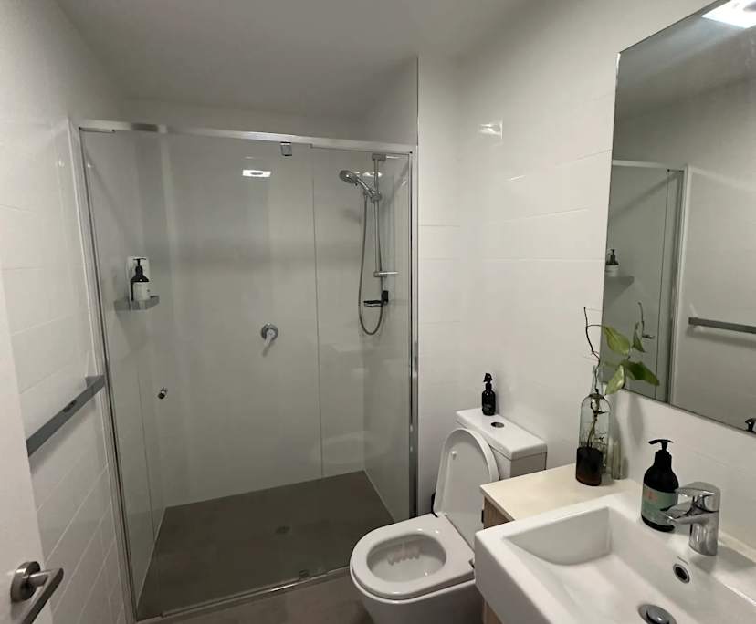 Room with own bathroom