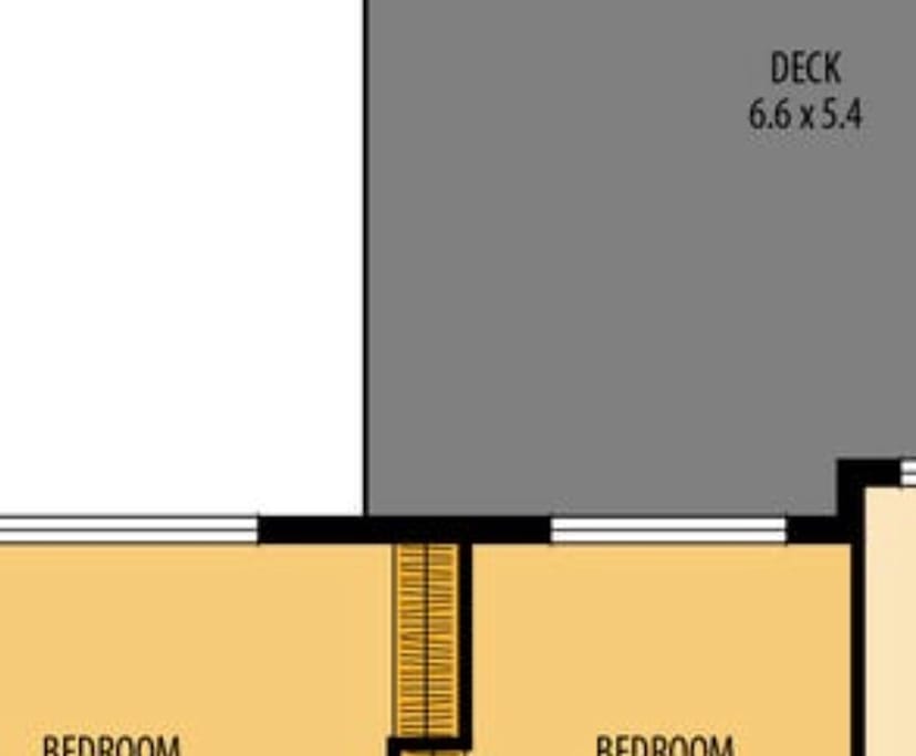 Unfurnished room with own bathroom