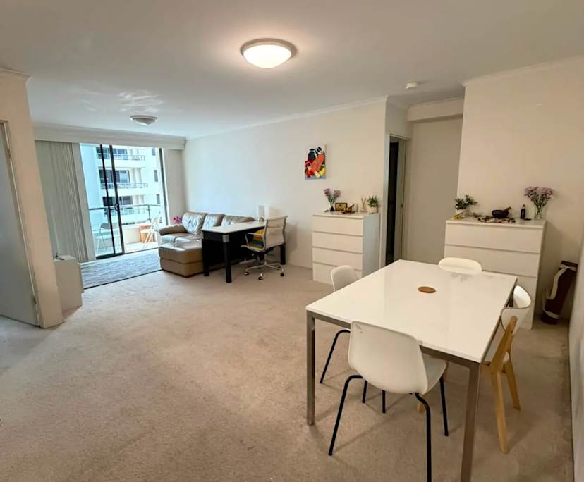 Furnished room with own bathroom