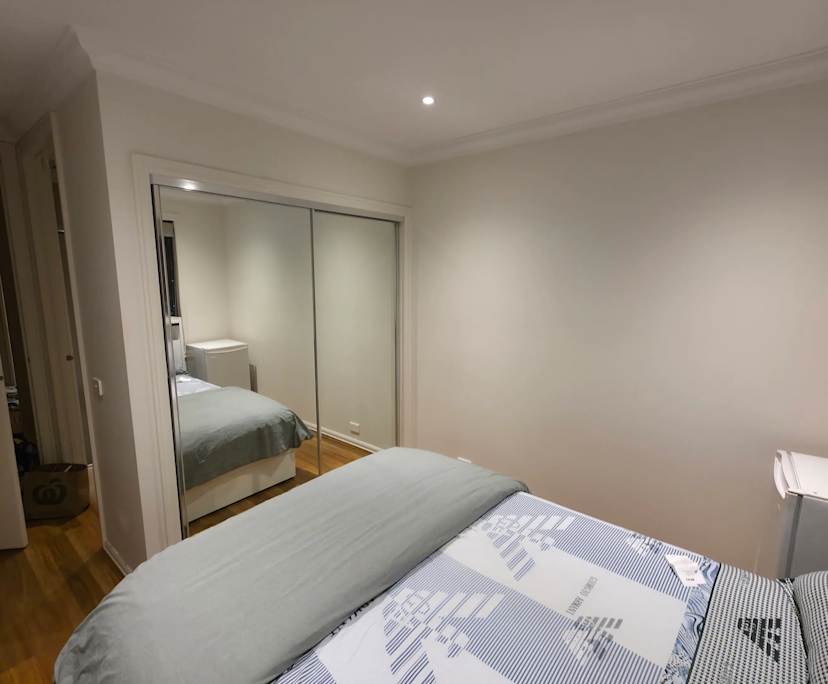 Unfurnished room with ensuite in a share house