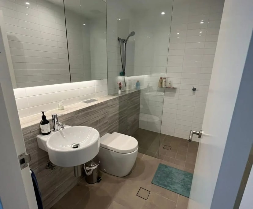 Furnished room with own bathroom