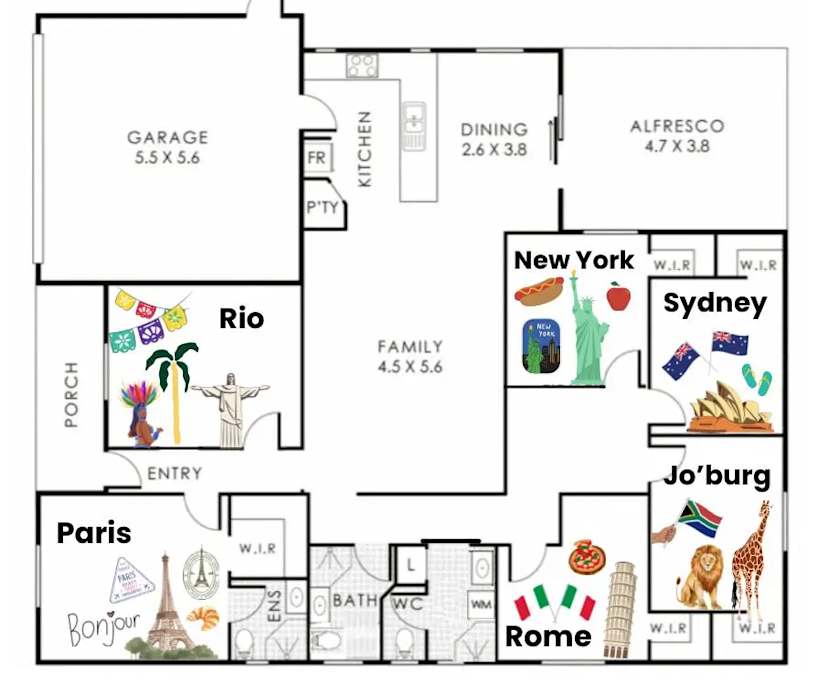 3 Rooms for Rent in Tapping, Perth | $250-375, Furni... | Flatmates.com.au