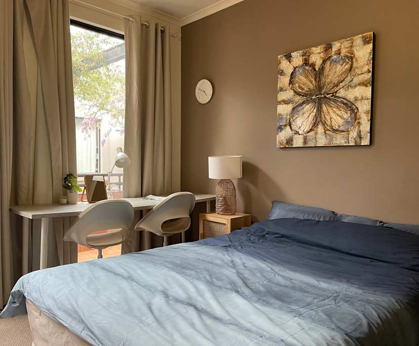 Furnished room with own bathroom
