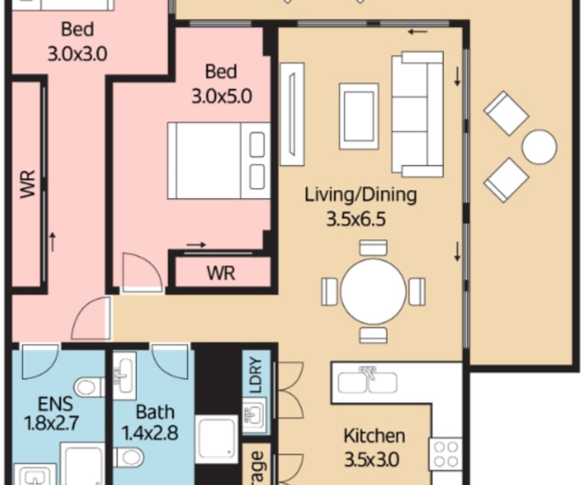 $400, Flatshare, 2 bathrooms, Kingswood NSW 2747