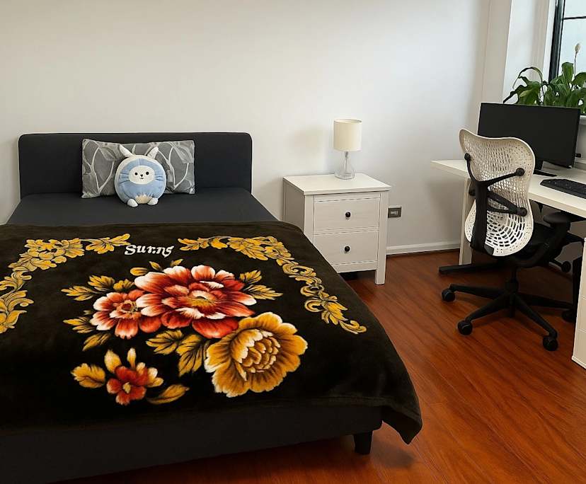 Furnished room with own bathroom