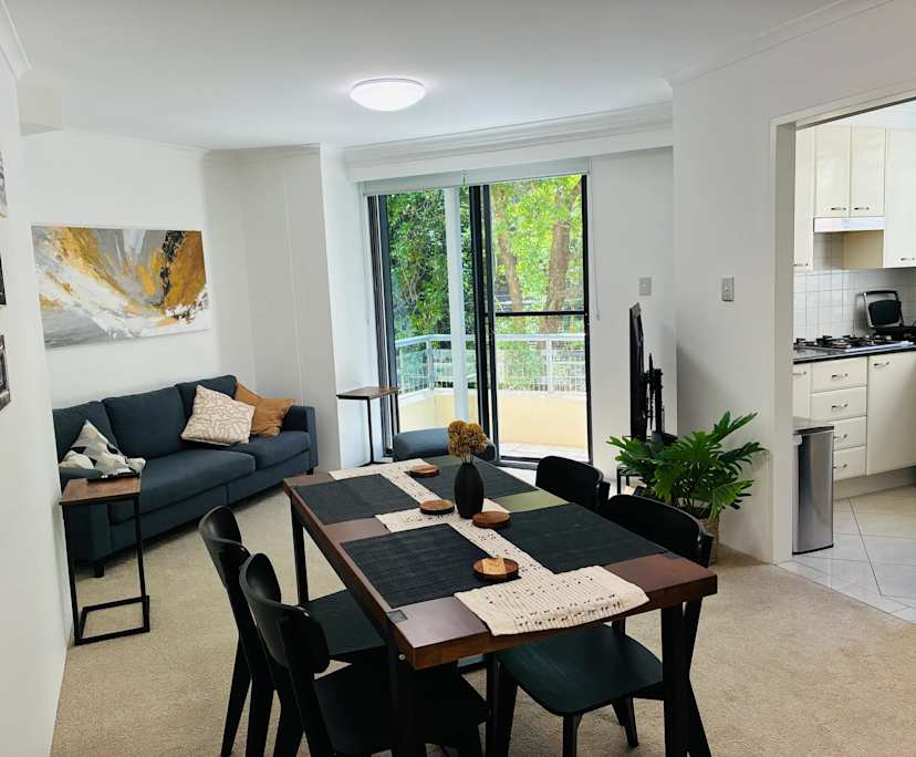 Furnished room with own bathroom