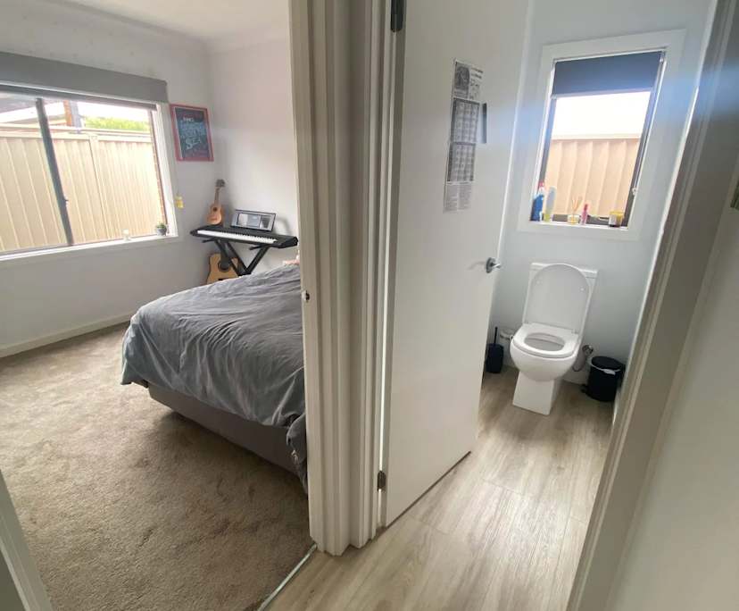 Unfurnished room with ensuite in a share house