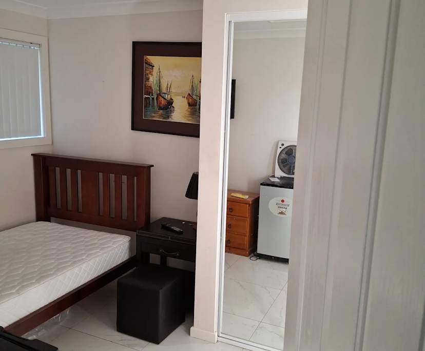 Furnished room with ensuite in a share house