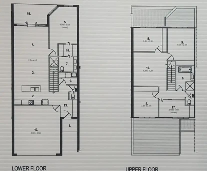 Furnished room in a share house