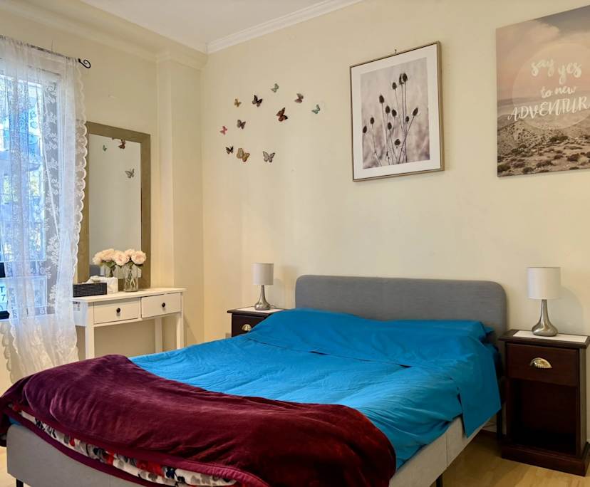 Furnished room with own bathroom