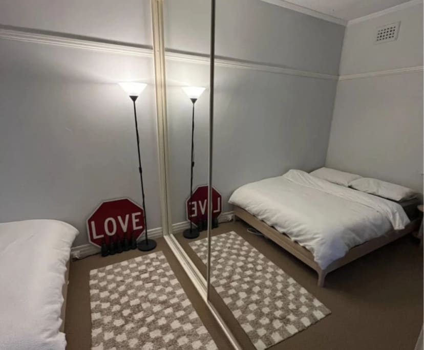 Unfurnished room in a share house