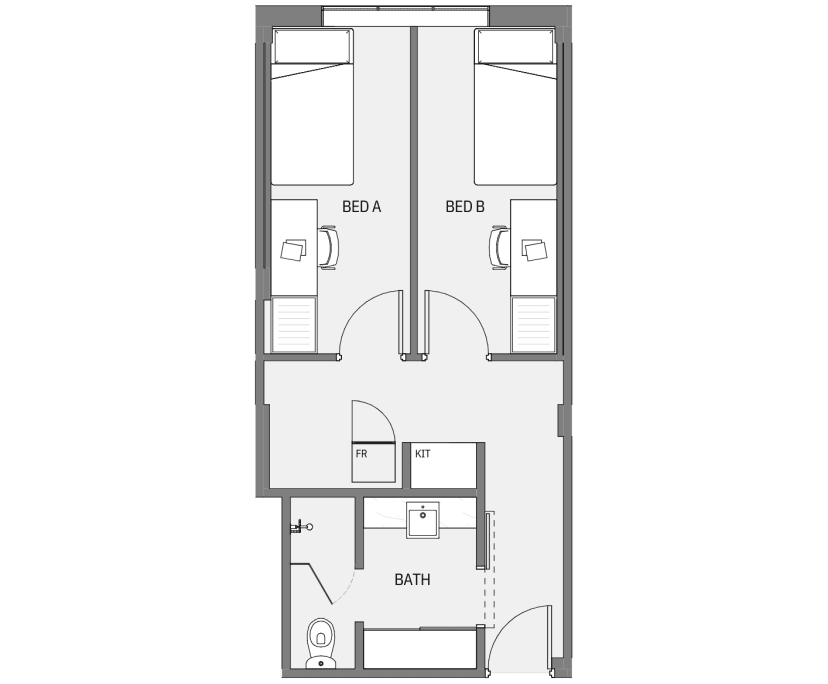 $450, Student-accommodation, 2 rooms, Perth WA 6000, Perth WA 6000