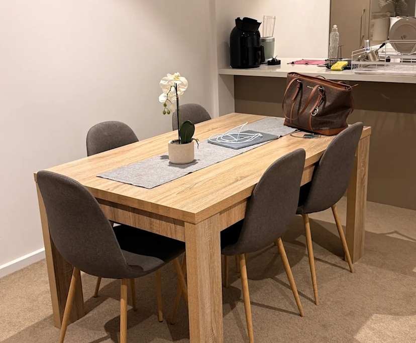 Furnished room with own bathroom