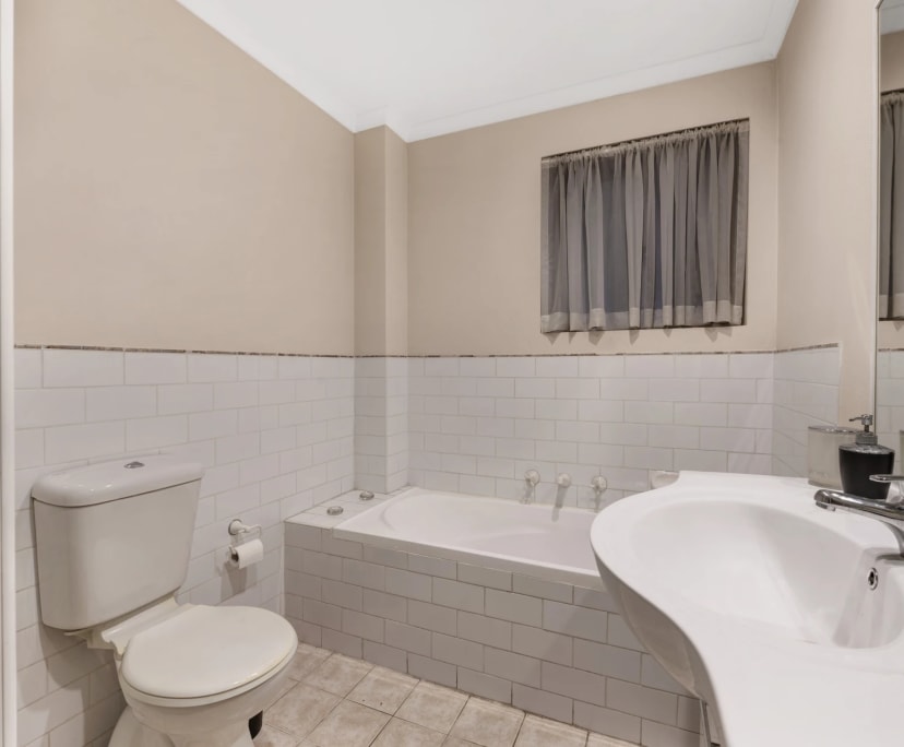 Room with own bathroom