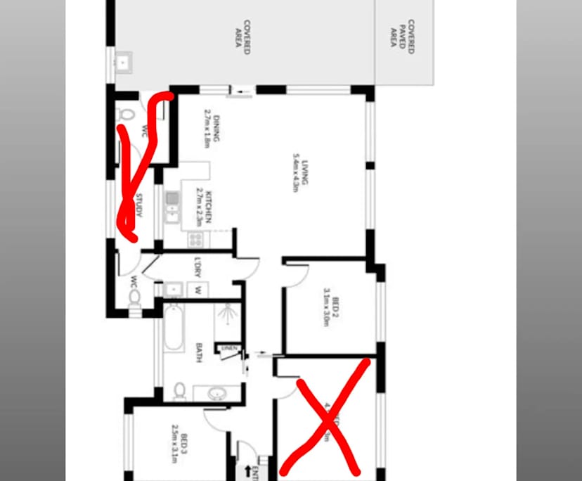 Room in a share house