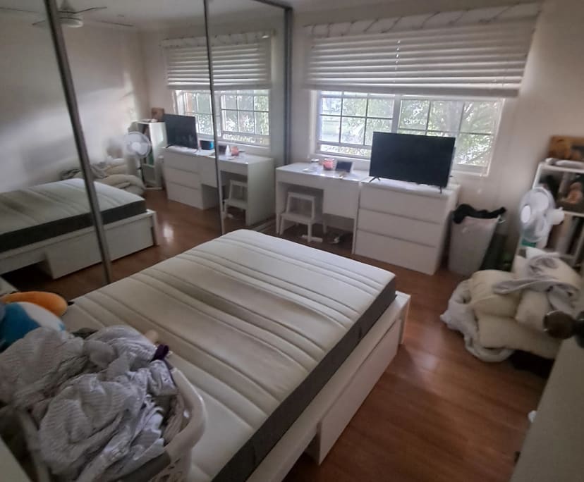 Unfurnished room with own bathroom