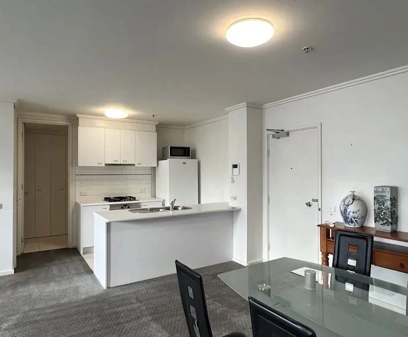 Furnished room with own bathroom