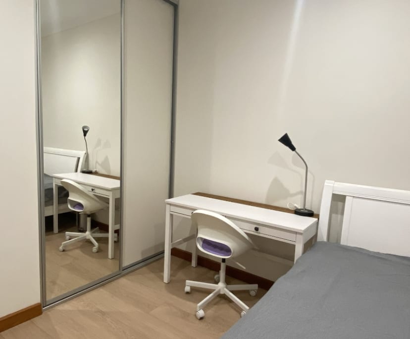 Furnished room with own bathroom