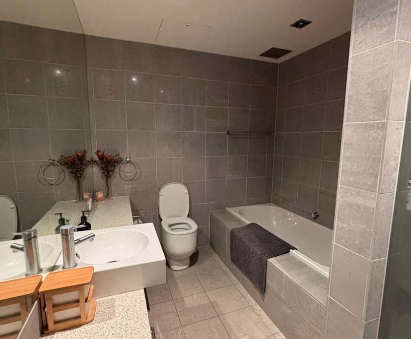 Room with own bathroom