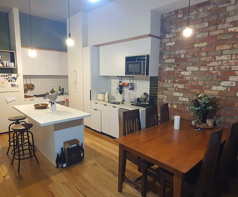 Unfurnished room with own bathroom