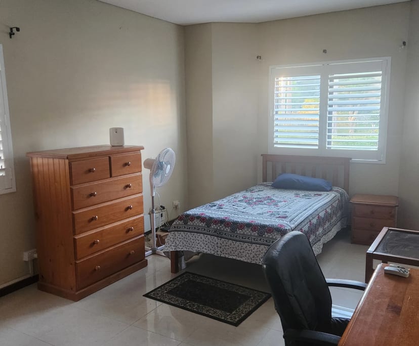 Furnished room with ensuite in a share house