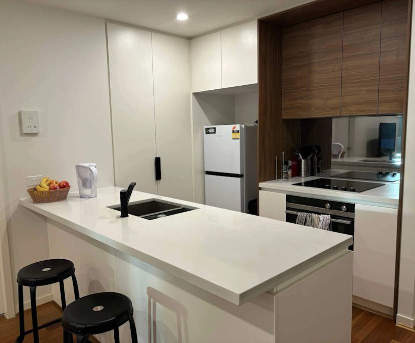 Room with own bathroom