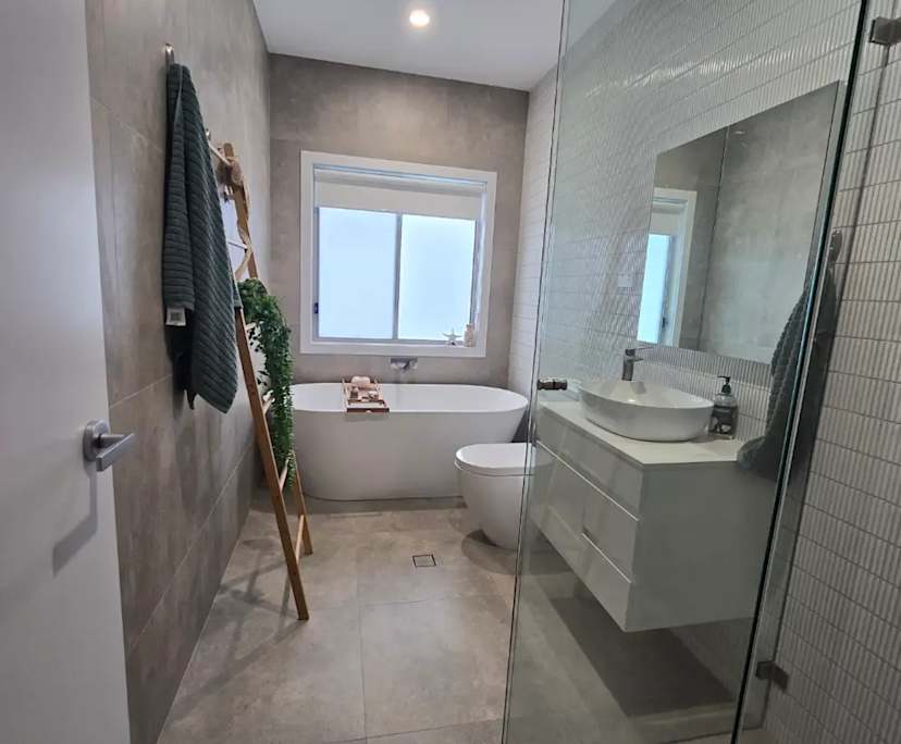 Room with own bathroom