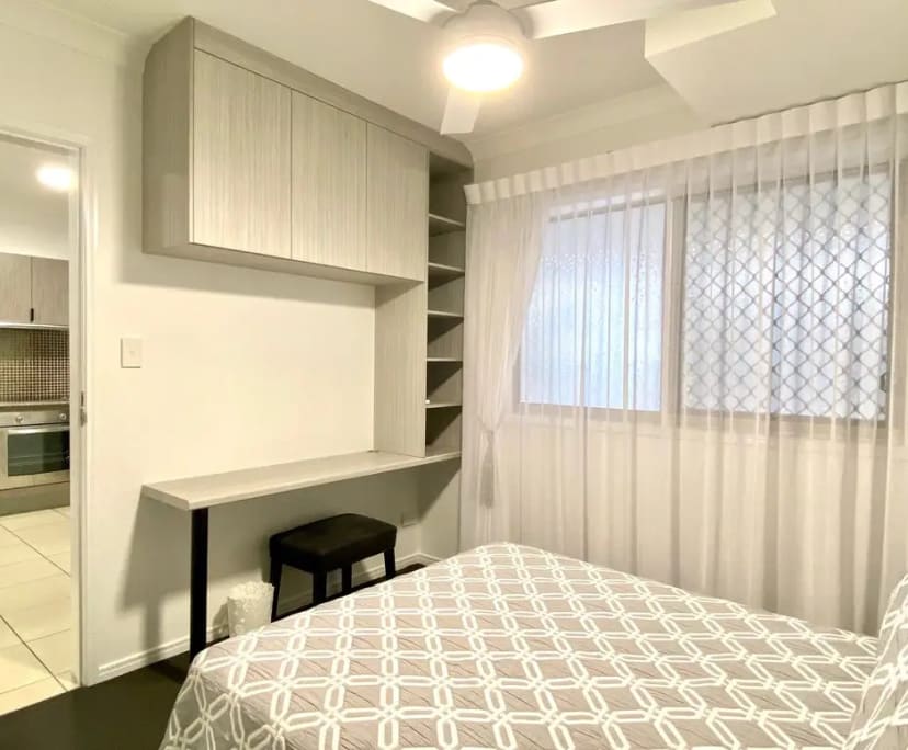 Furnished room with own bathroom