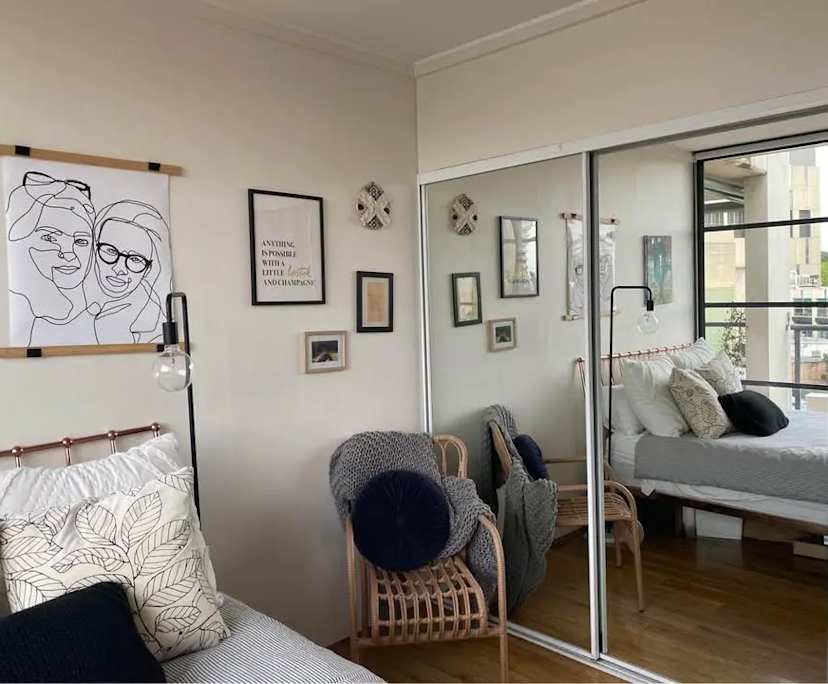 Unfurnished room with own bathroom