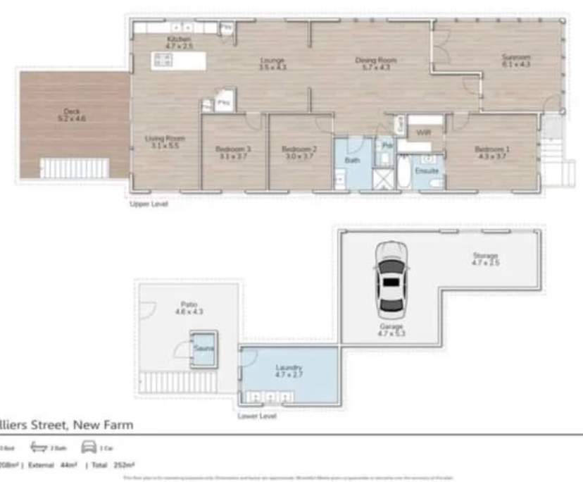 $395, Share-house, 3 bathrooms, New Farm QLD 4005