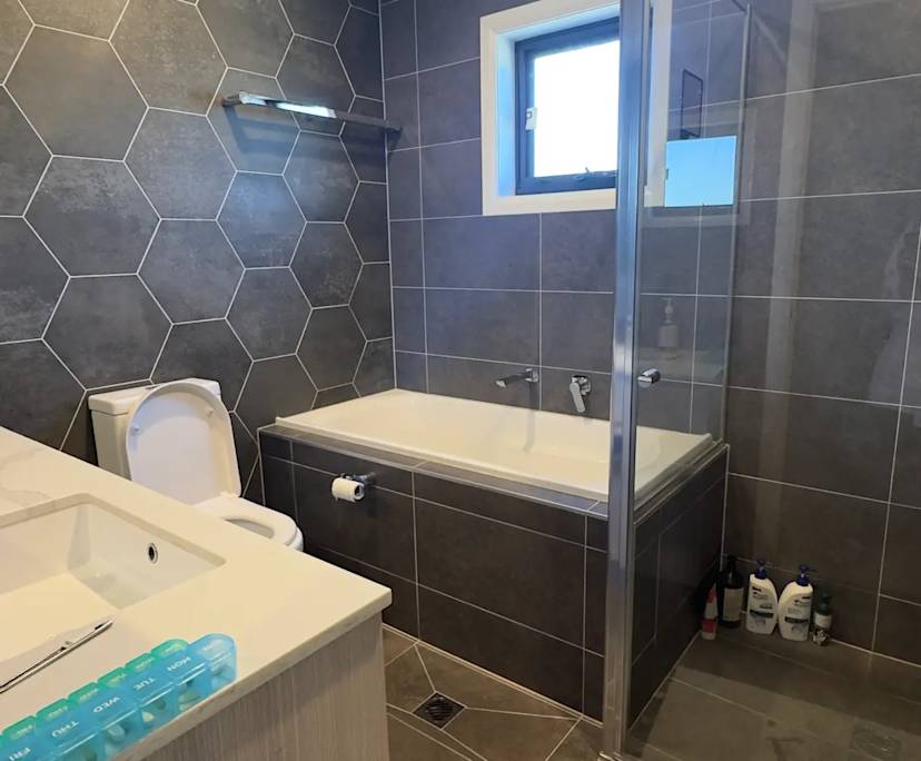 Unfurnished room with own bathroom