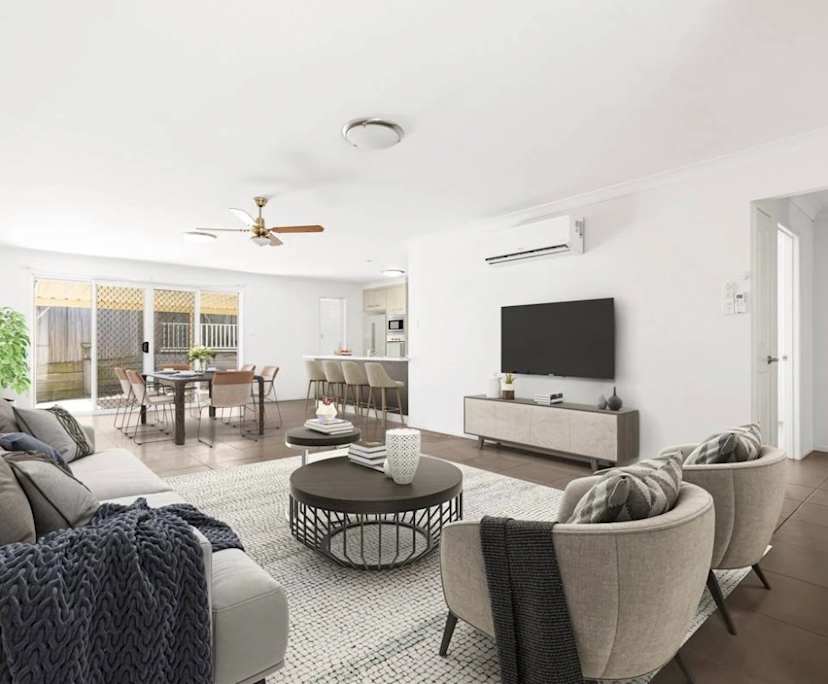 Unfurnished room in a flatshare