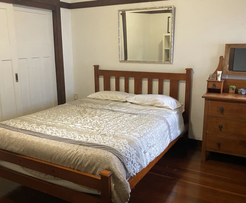 Room with own bathroom