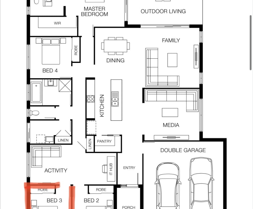 Room in a share house
