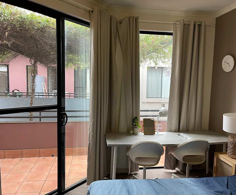 Furnished room with own bathroom