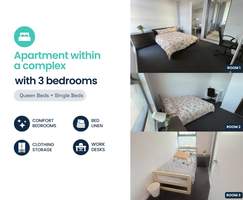 $280-330, Flatshare, 2 rooms, Parkville VIC 3052, Parkville VIC 3052