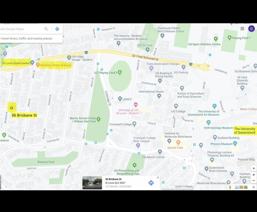 $390, Flatshare, 2 bathrooms, Saint Lucia QLD 4067