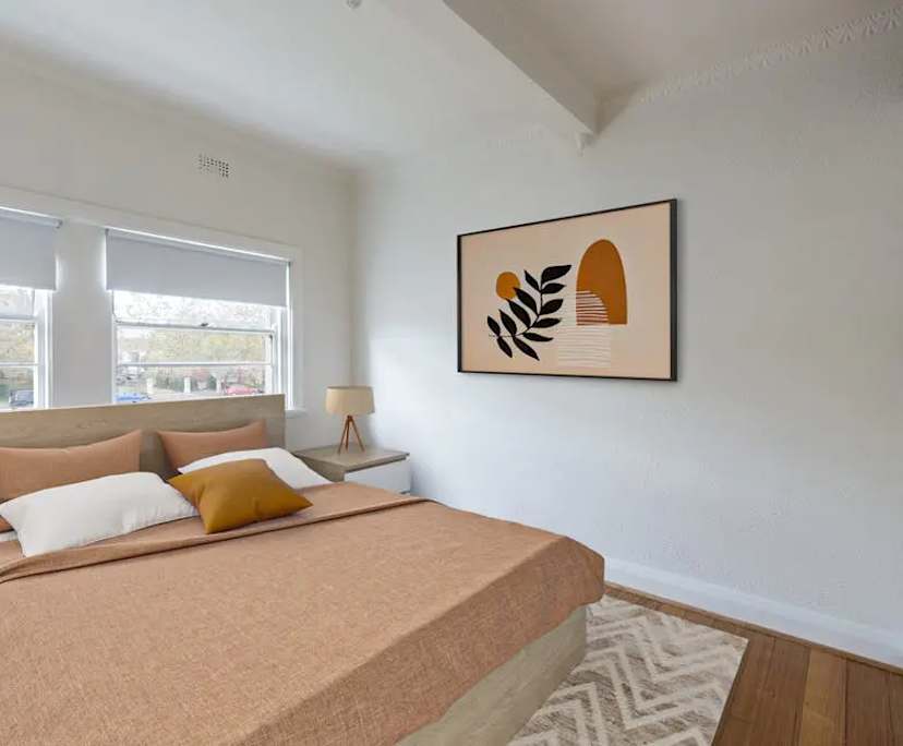 Unfurnished room with own bathroom