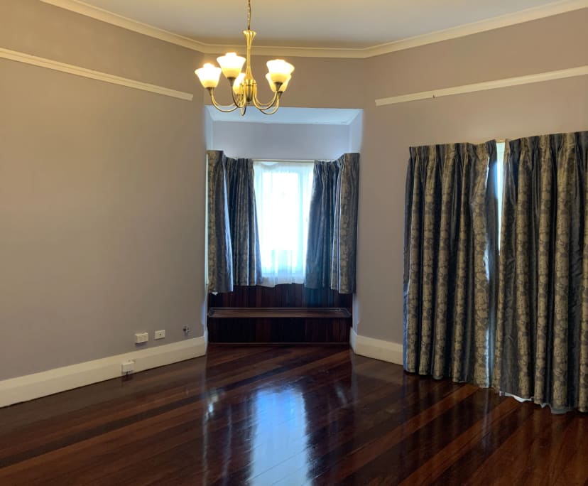 Unfurnished room with own bathroom