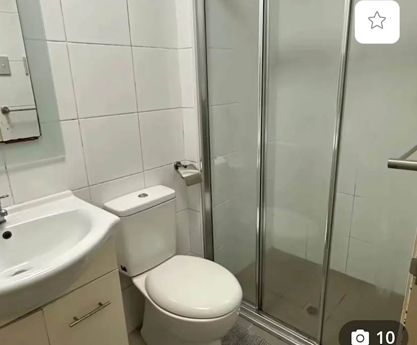 Furnished room with own bathroom