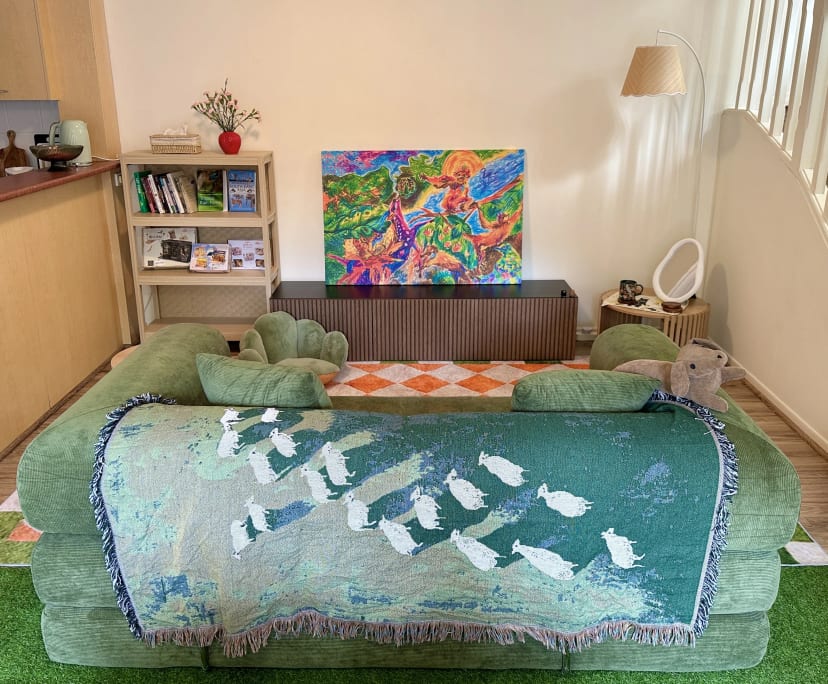 Furnished room with own bathroom