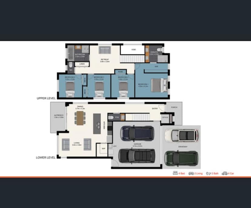 Unfurnished room in a share house